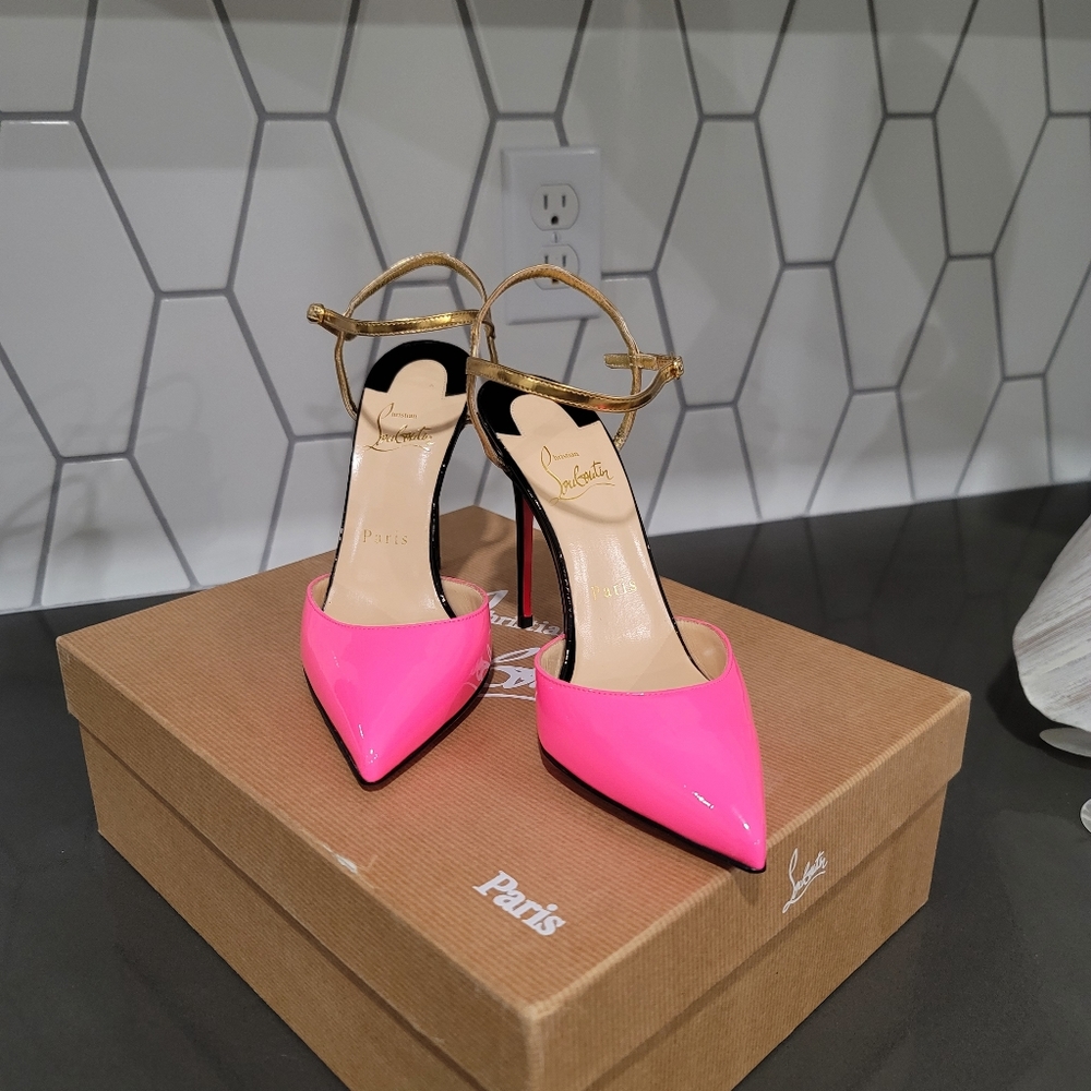 Christian louboutin 6.5 size heels